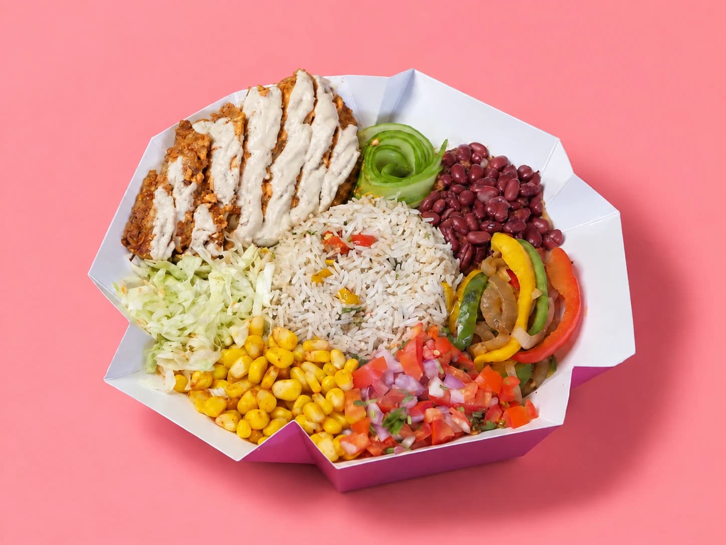 Creamy Chicken Burrito
