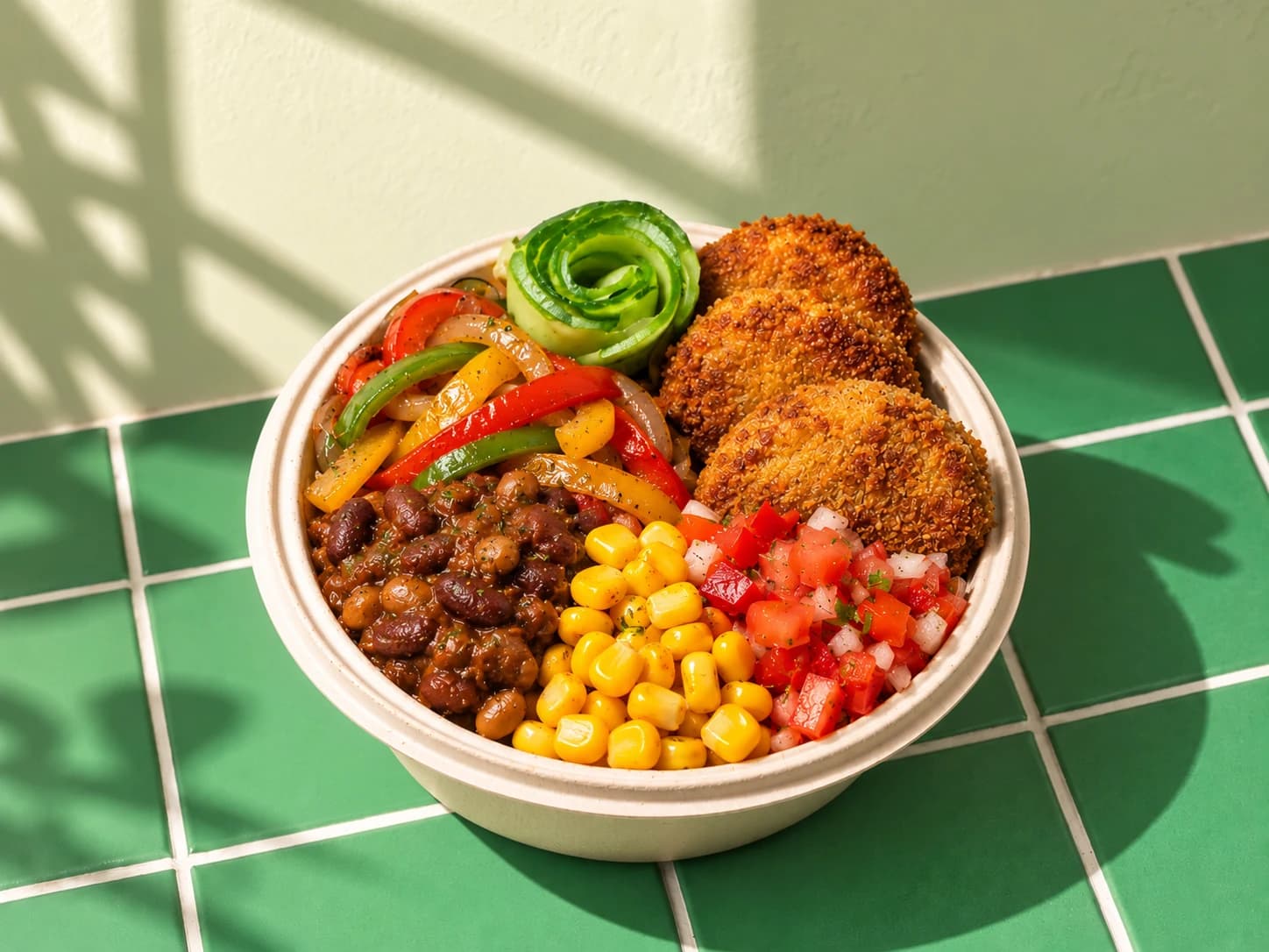 Falafel Burrito Salad
